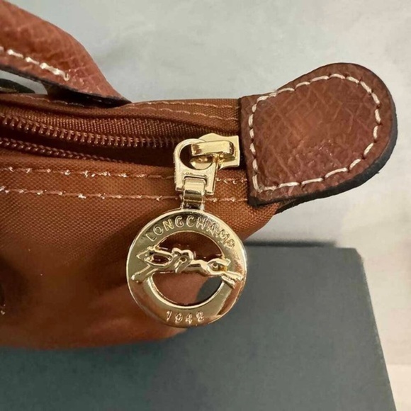 Longchamp Tan and Brown Mini Bag🤎🤎 - Picture 6 of 8